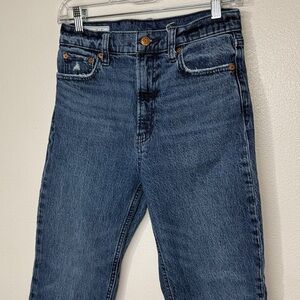 GAP cheeky straight sky high jeans- size 27 4R